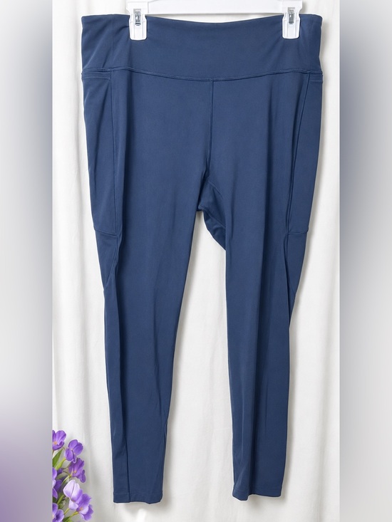 CALIA by Carrie Underwood Pants - CALIA by Carrie Underwood High Waist Women's Blue Crop Leggings Size XL